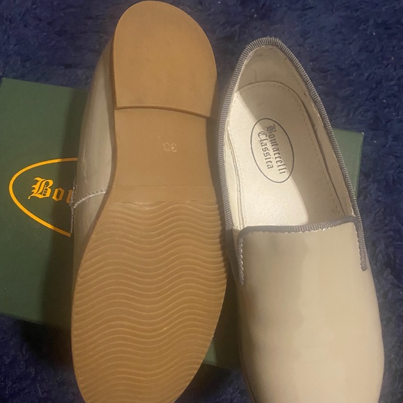 Boutacelli classica girls/boys patent leather grey shoes size30 - Picture 1 of 2